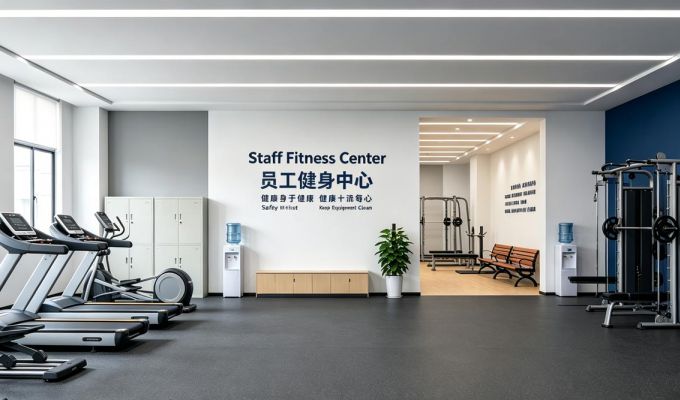 100平方米 政府机构健身房配置方案